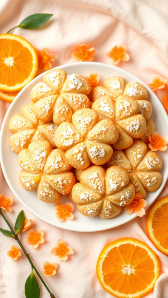 Tangy Orange Blossom Cookies