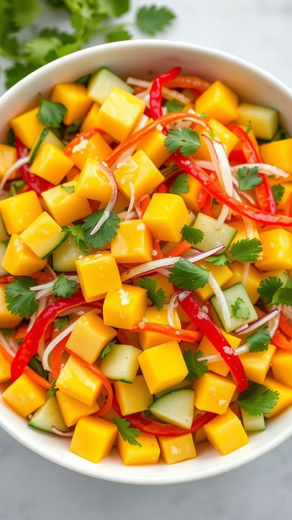 Thai Mango Salad with Cilantro