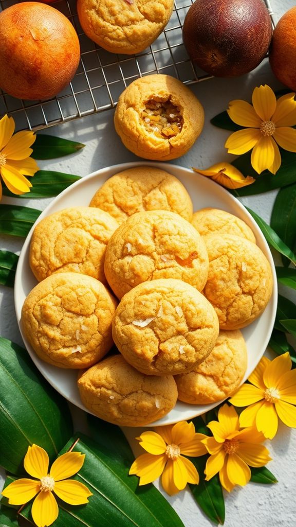 Tropical Passionfruit Dream Cookies  