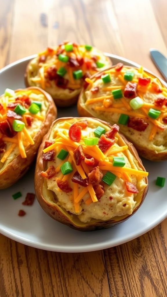 Twice-Baked Loaded Potatoes