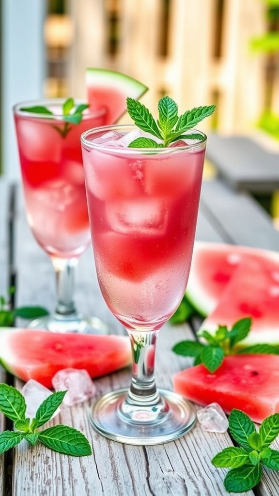 Watermelon Mint Mojito  