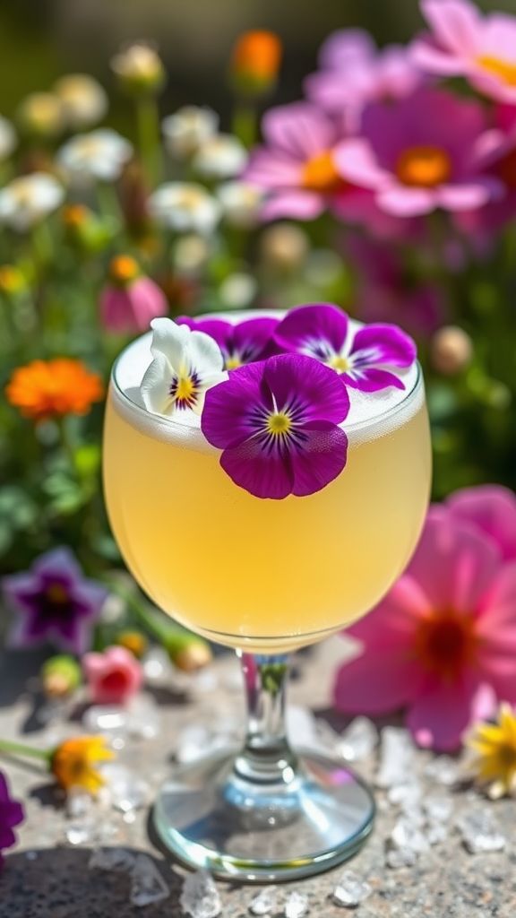 Wildflower Gin Sour