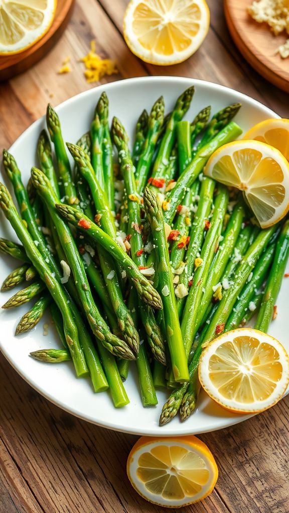 Zesty Lemon Asparagus