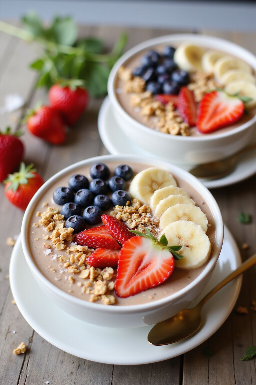 Almond Butter Smoothie Bowl