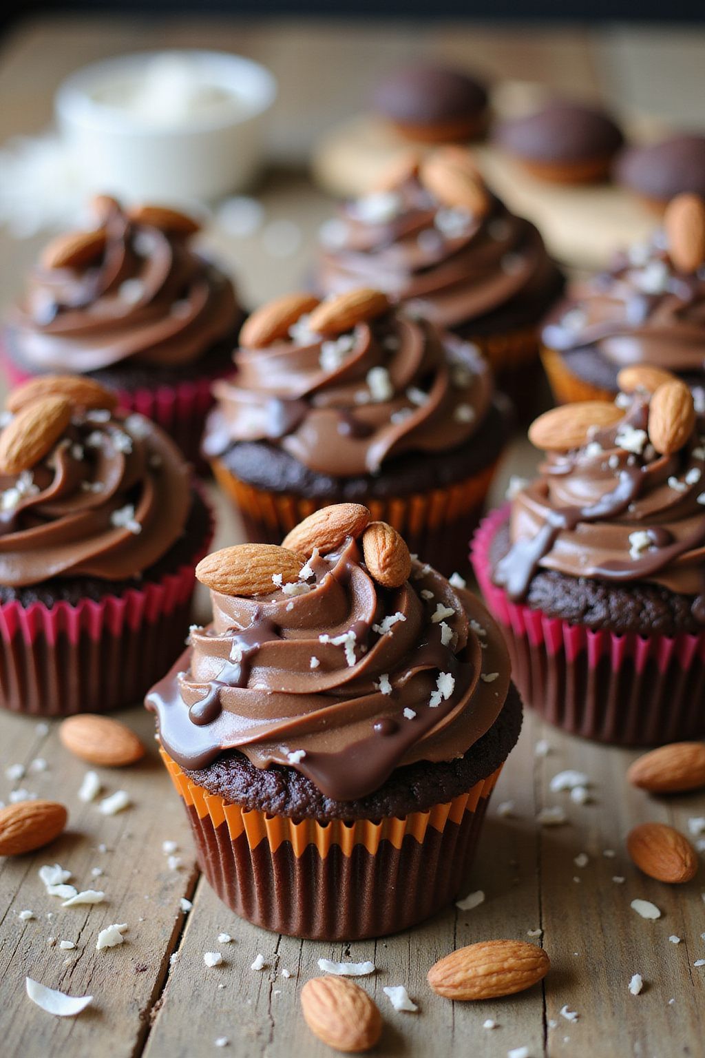 Almond Joy Cupcakes 