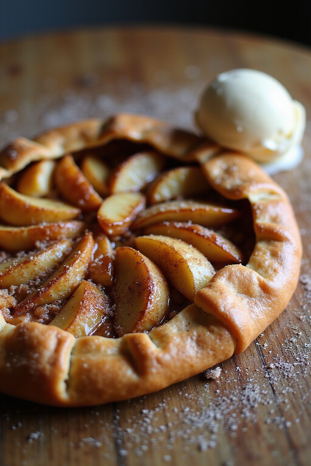 Apple Cinnamon Galette