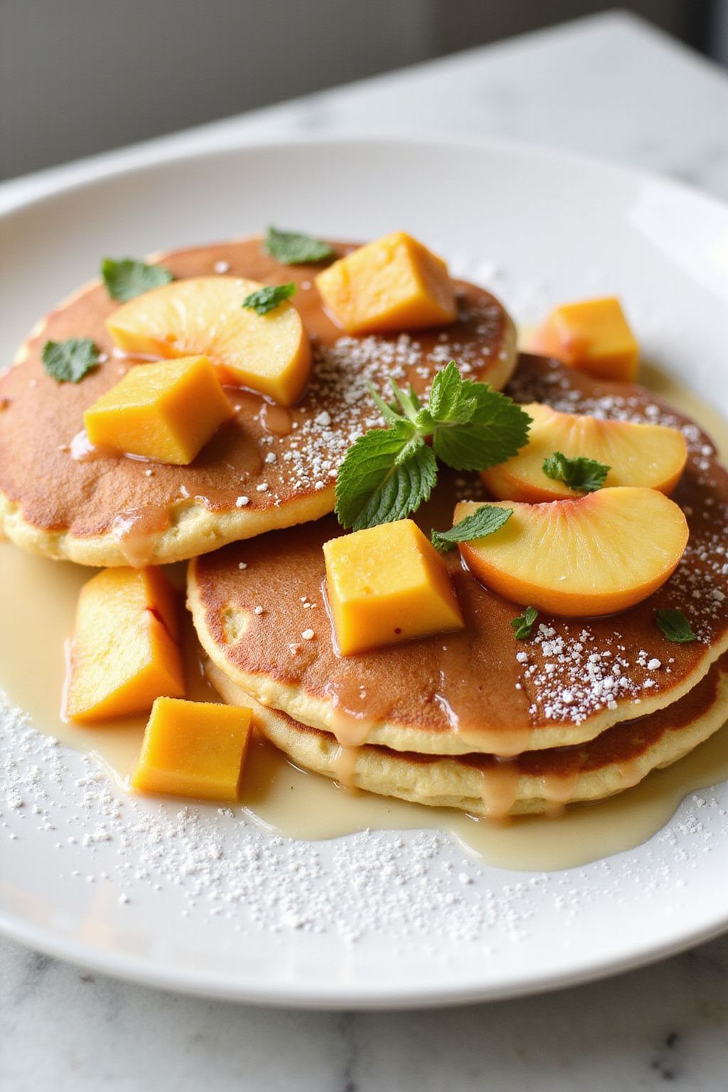 Bellini Bliss Pancakes  