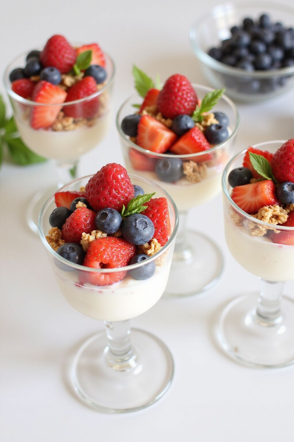 Berry and Yogurt Parfaits