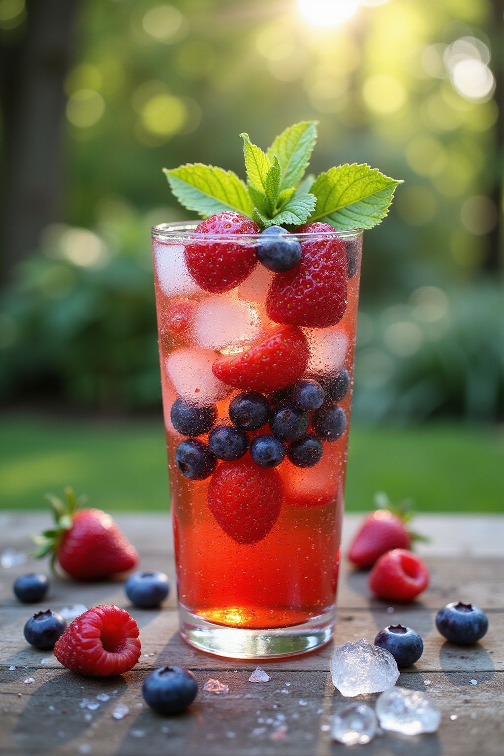 Blooming Berry Spritzer  