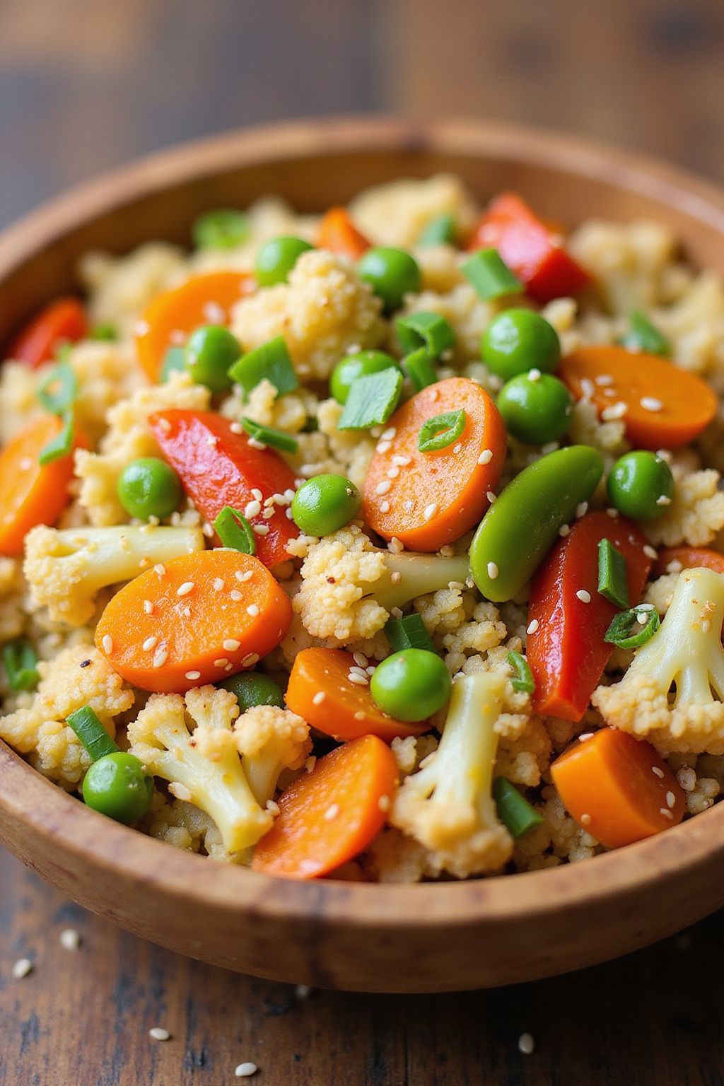 Cauliflower Rice Stir-Fry  