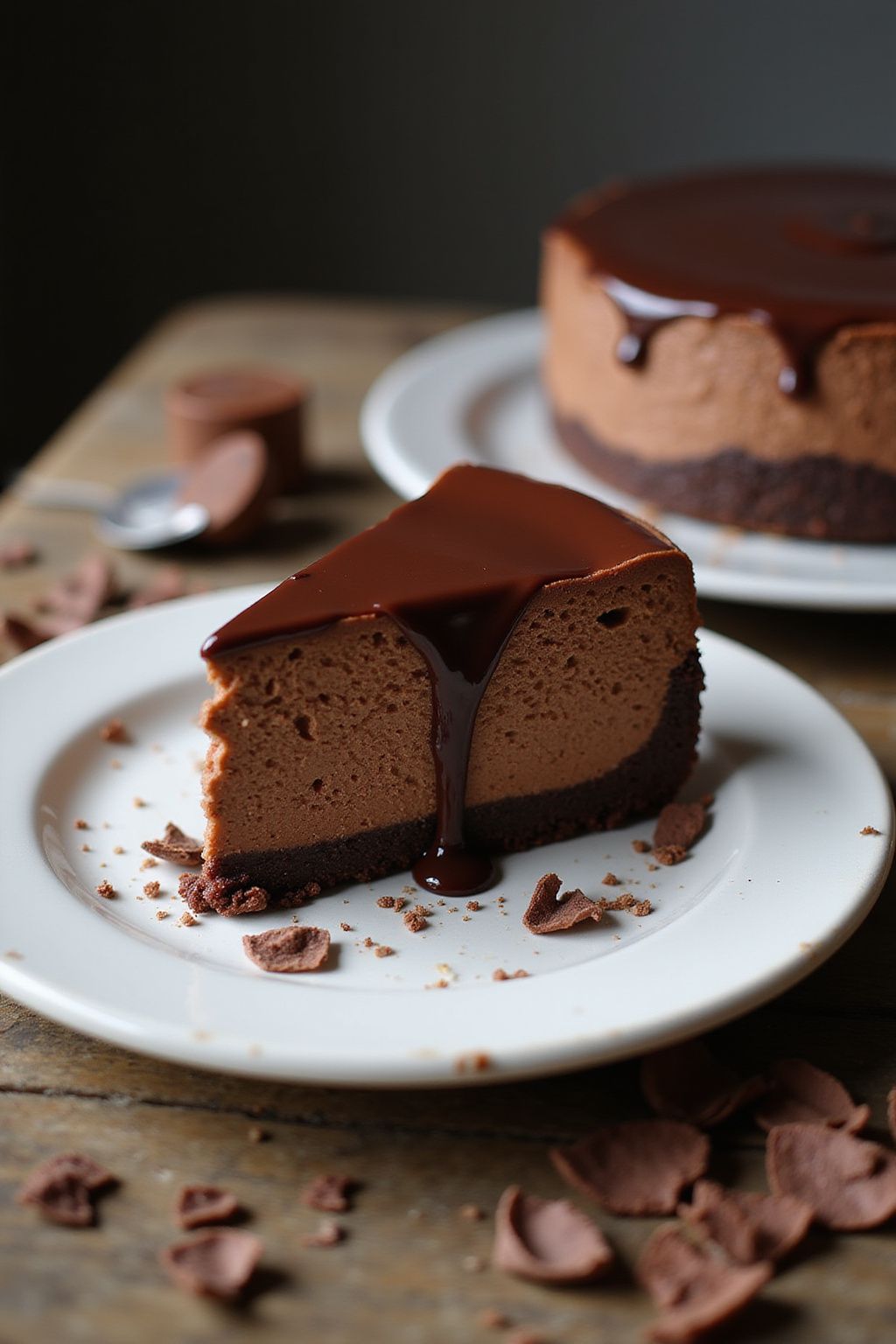 Creamy Chocolate Cheesecake  