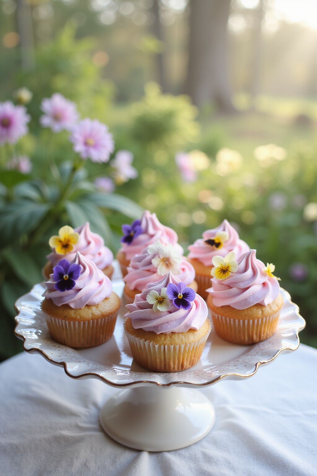 Floral Delight Cupcakes