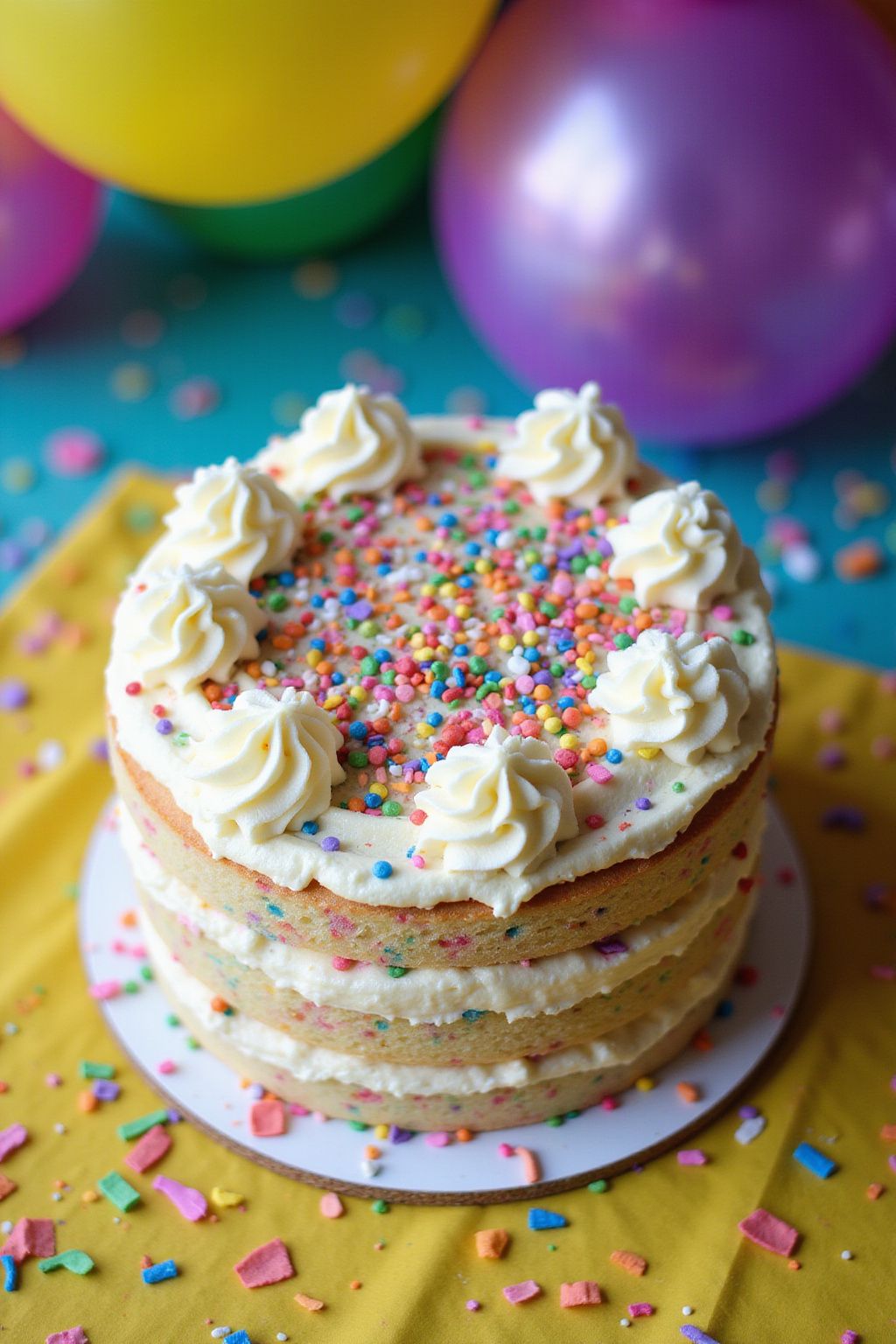 Funfetti Birthday Cake  