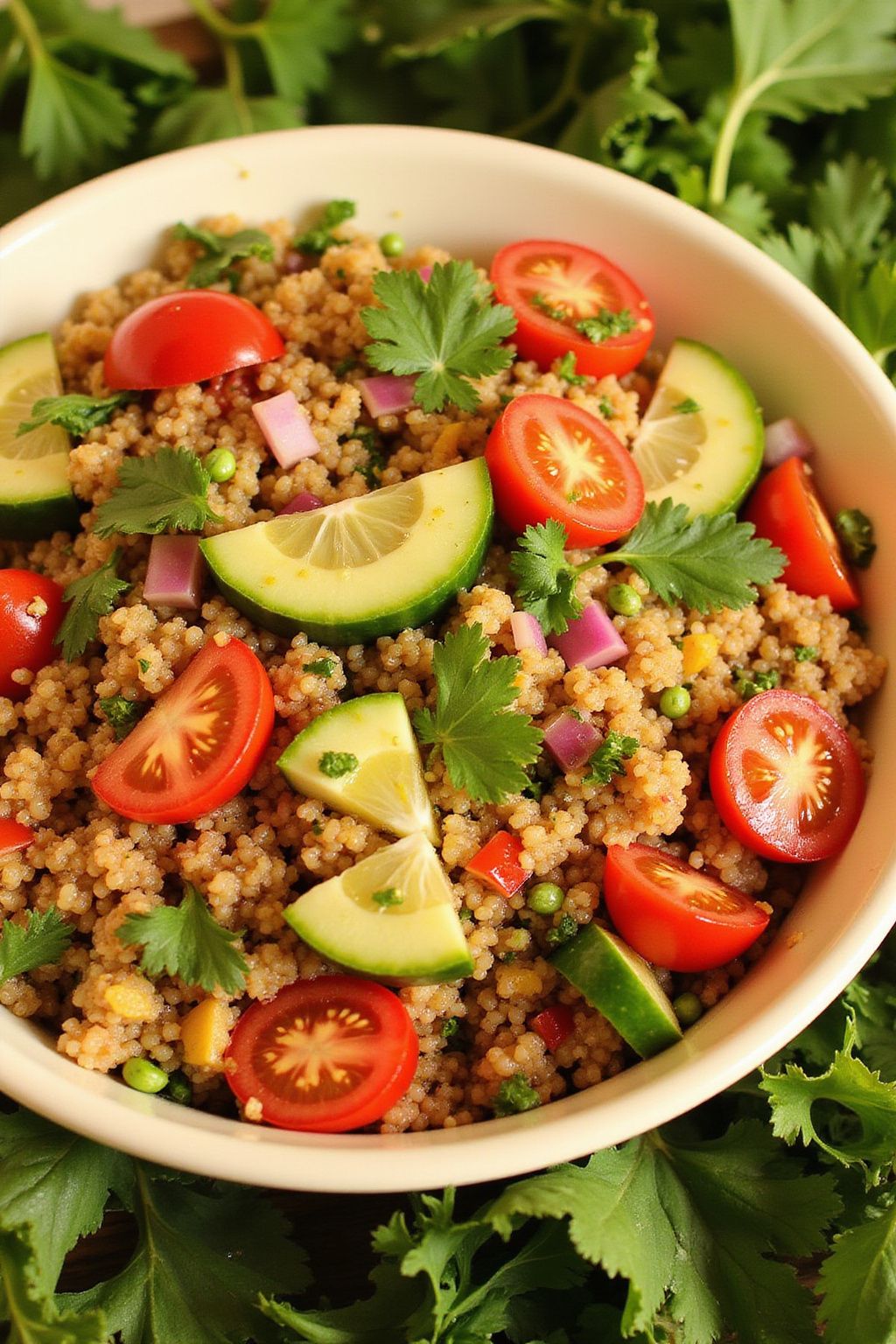 Garden Fresh Quinoa Salad  