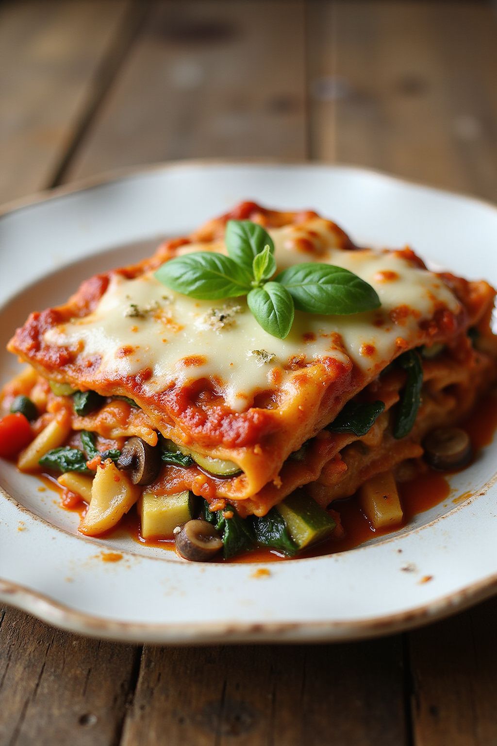 Healthy Vegetable Lasagna  