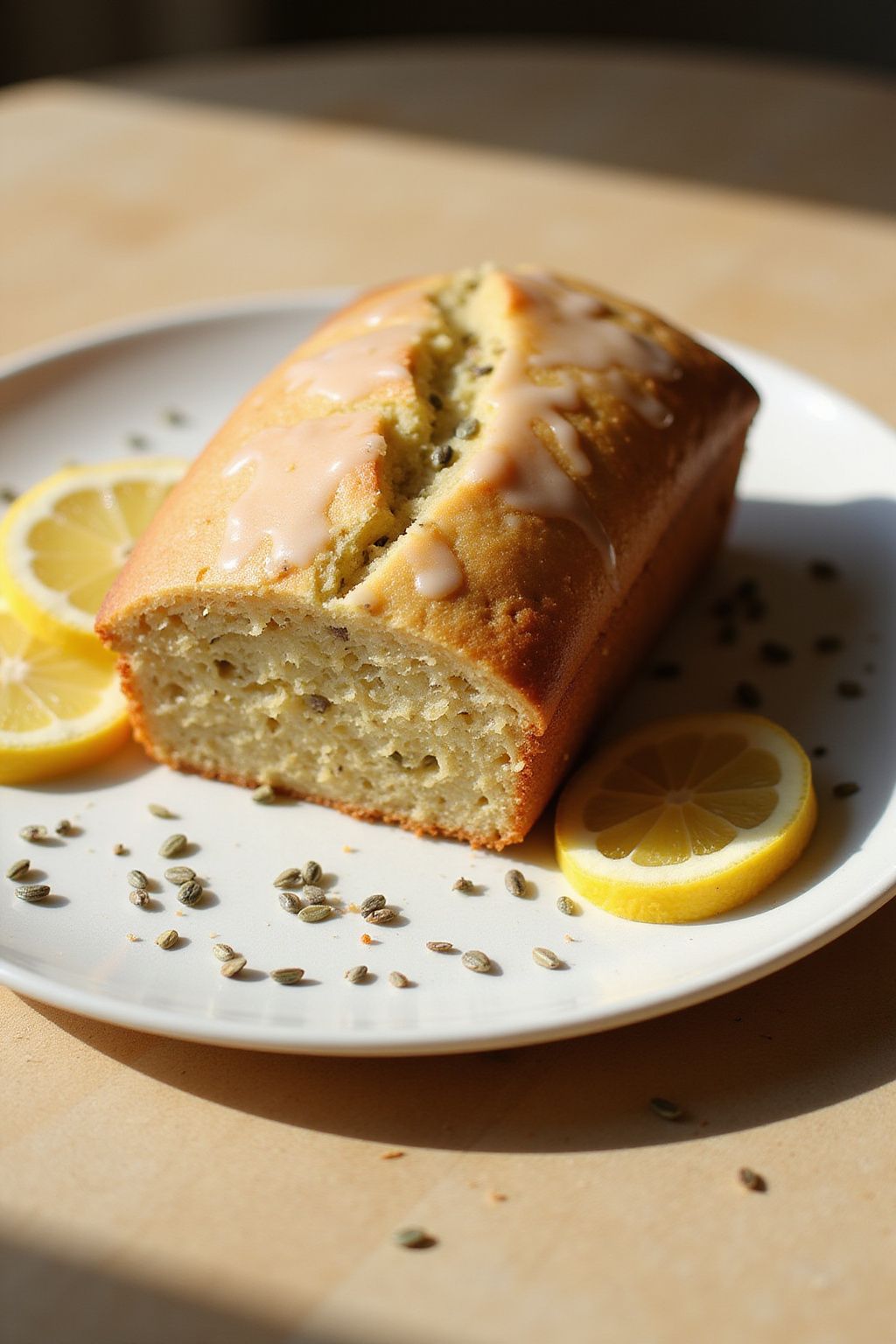 Heavenly Lemon Poppy Seed Loaf  