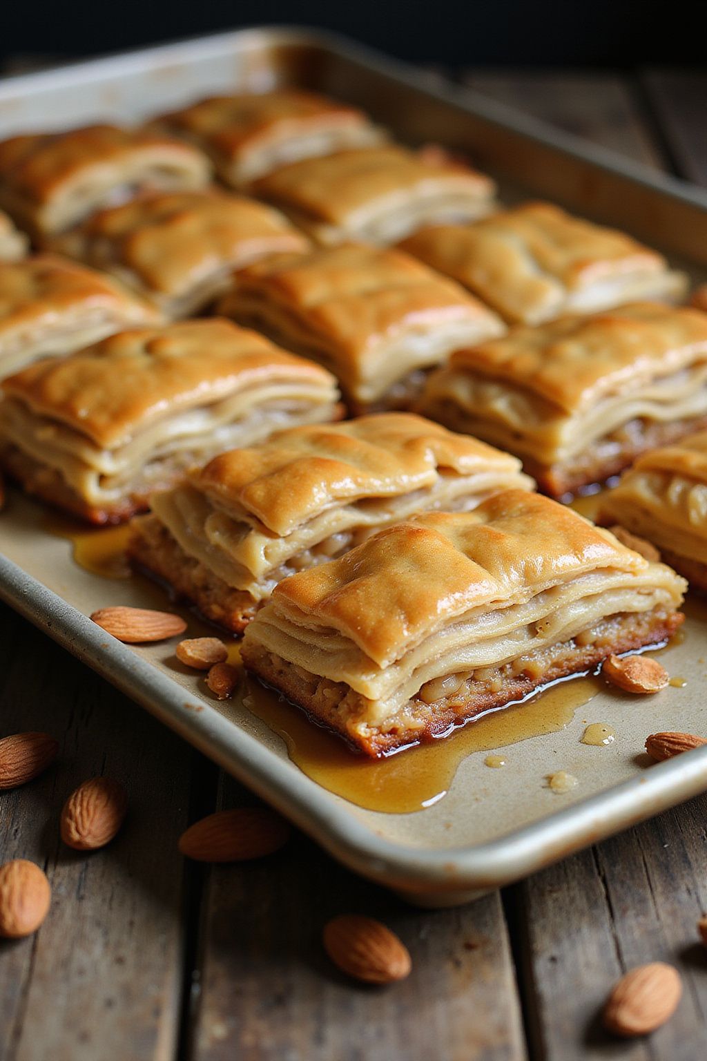 Honey Almond Baklava