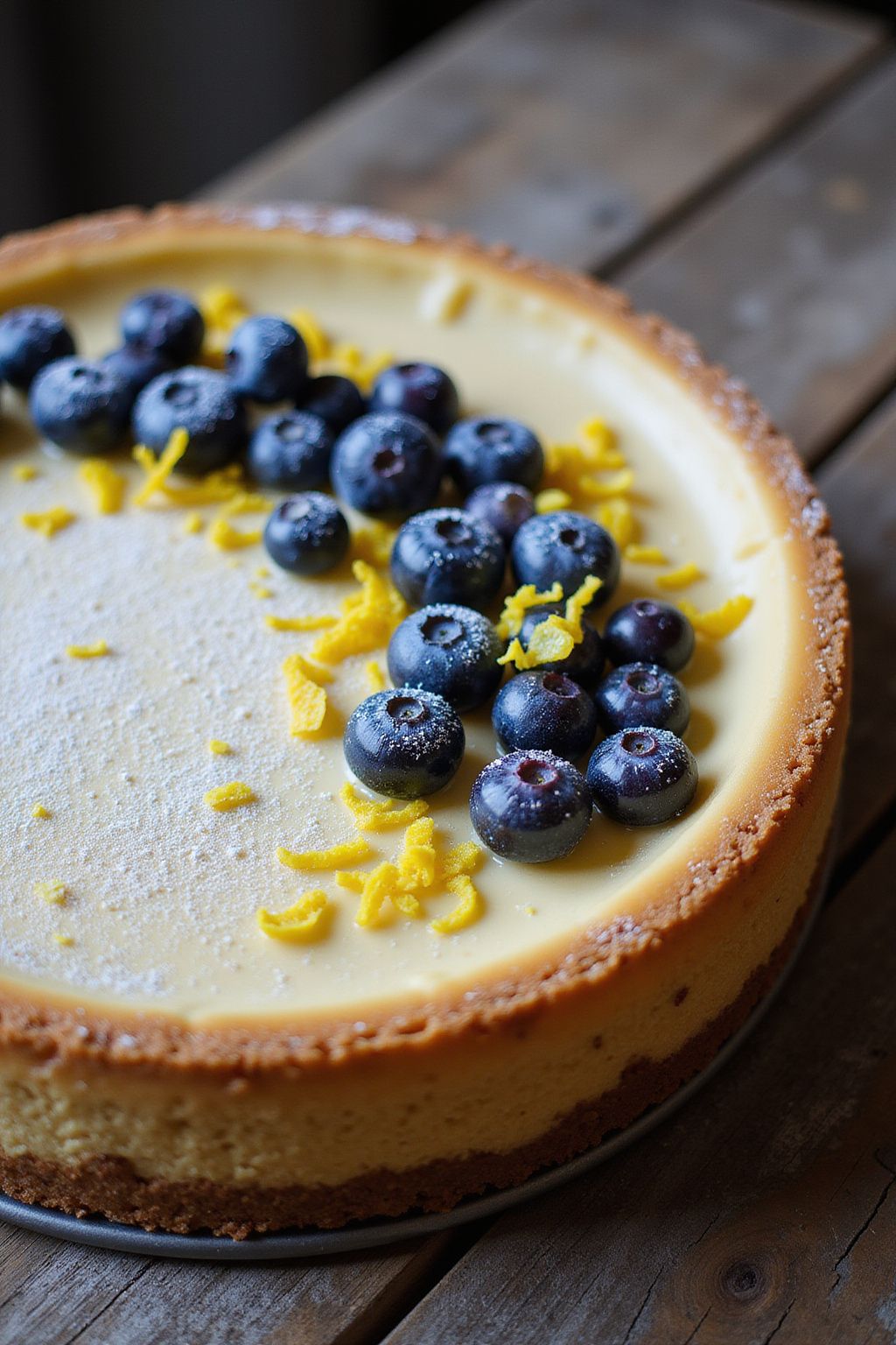 Lemon Blueberry Cheesecake  