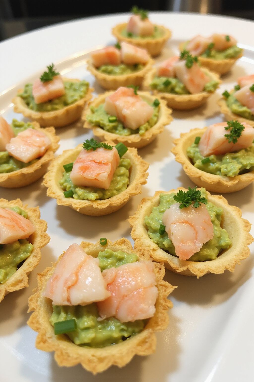 Lobster and Avocado Tartlets  