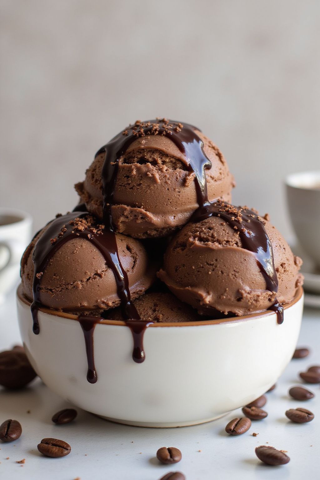 Mocha Chocolate Ice Cream  