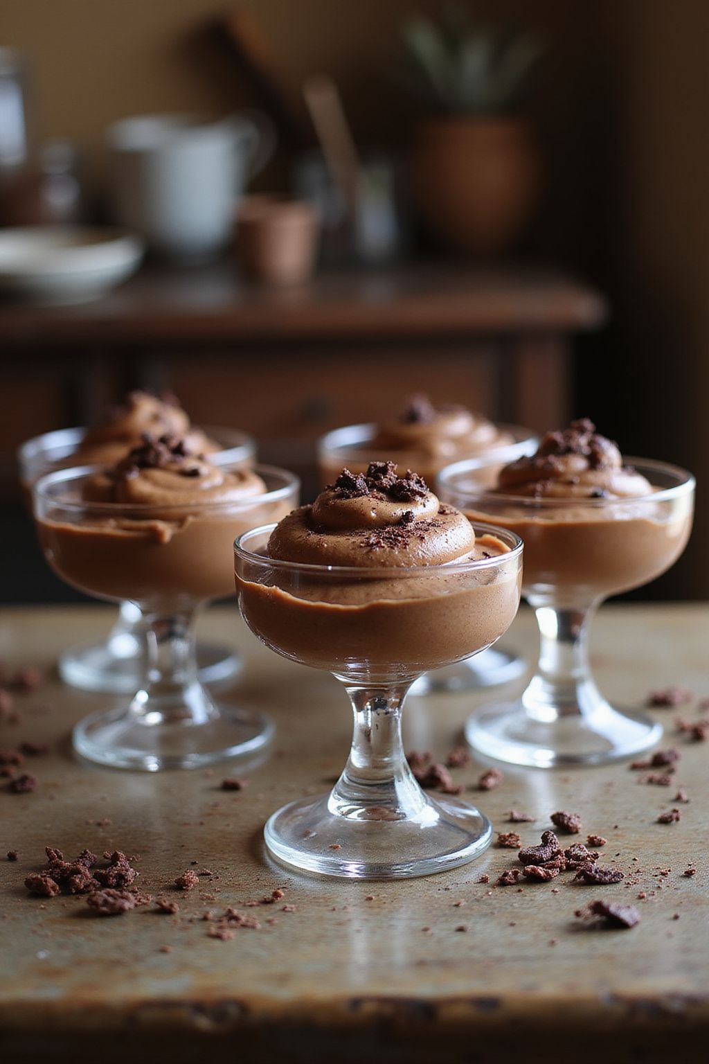 Mocha Mousse Cups  