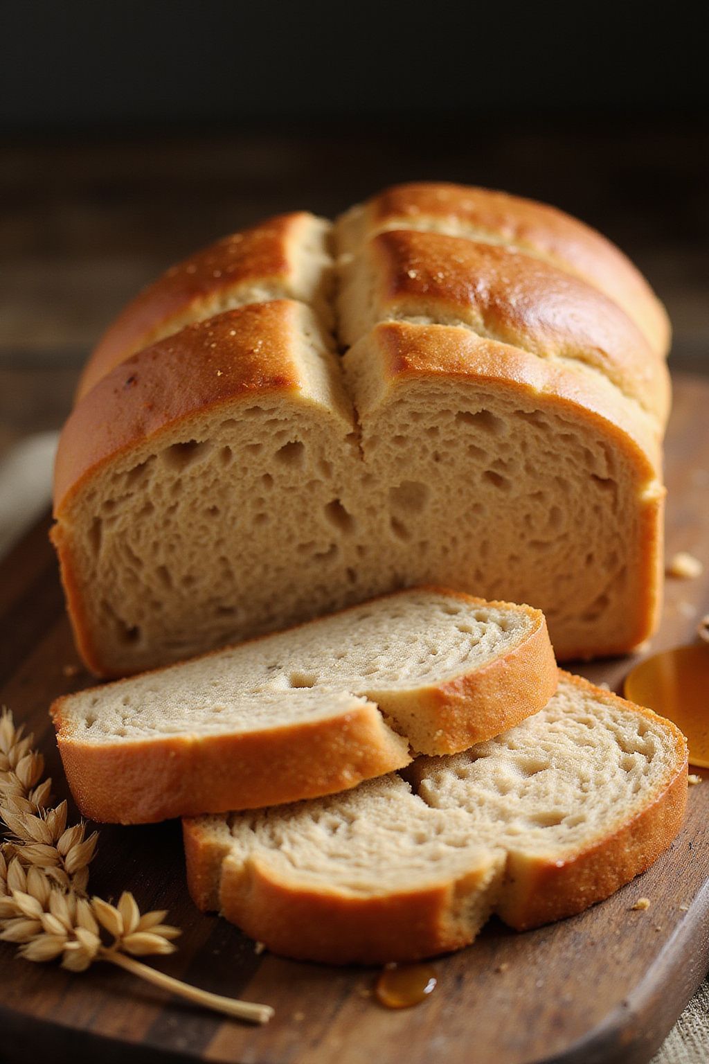 Mom's Favorite Honey Whole Wheat Bread