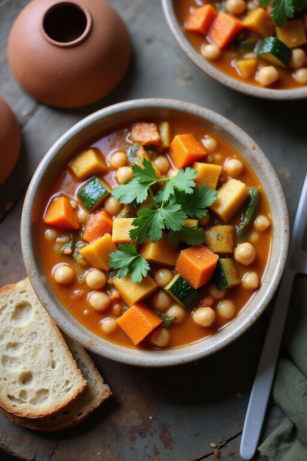 Moroccan Chickpea Stew  