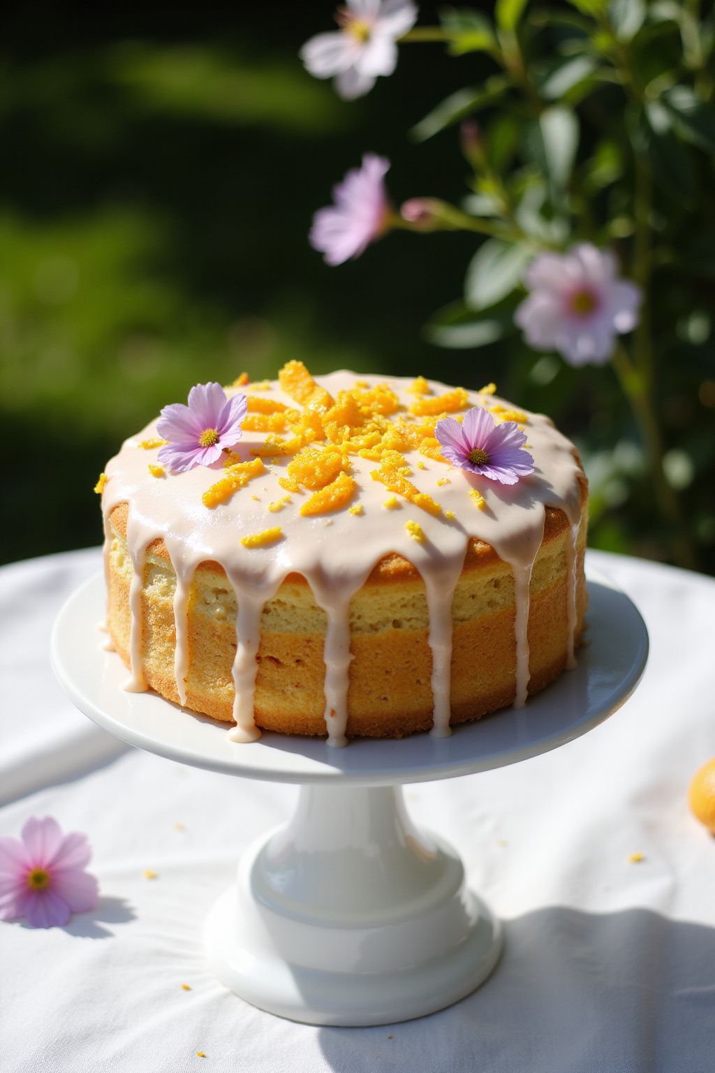 Mother's Day Citrus Blossom Cake