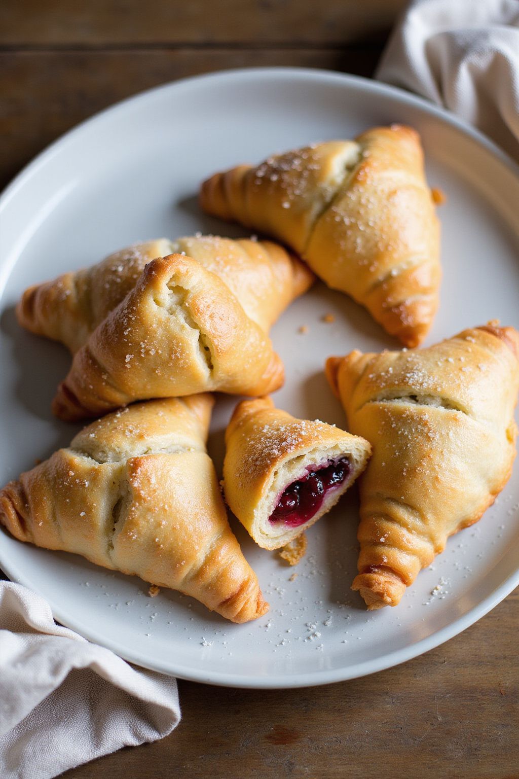 Raspberry Jam Turnovers