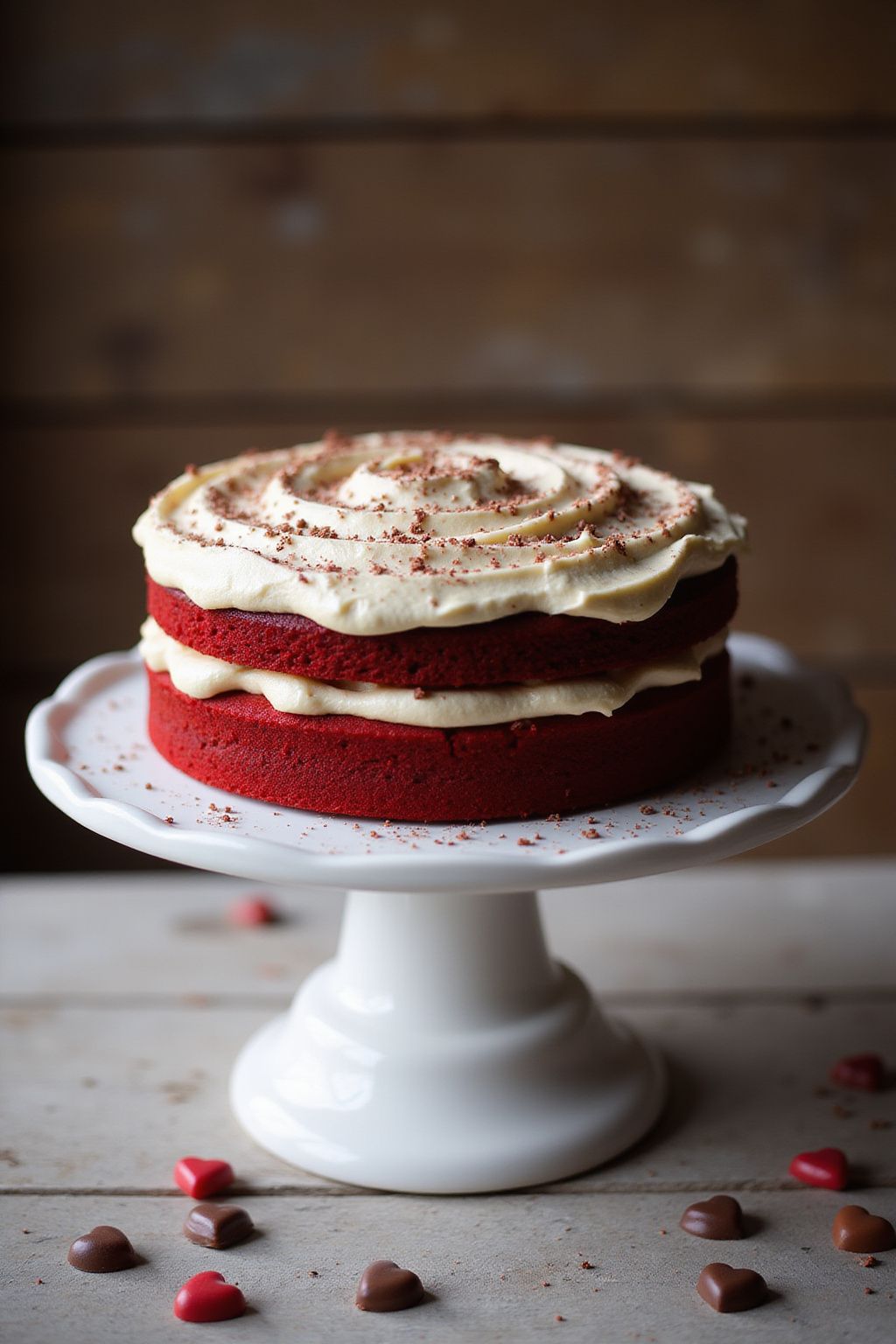 Red Velvet Love Cake