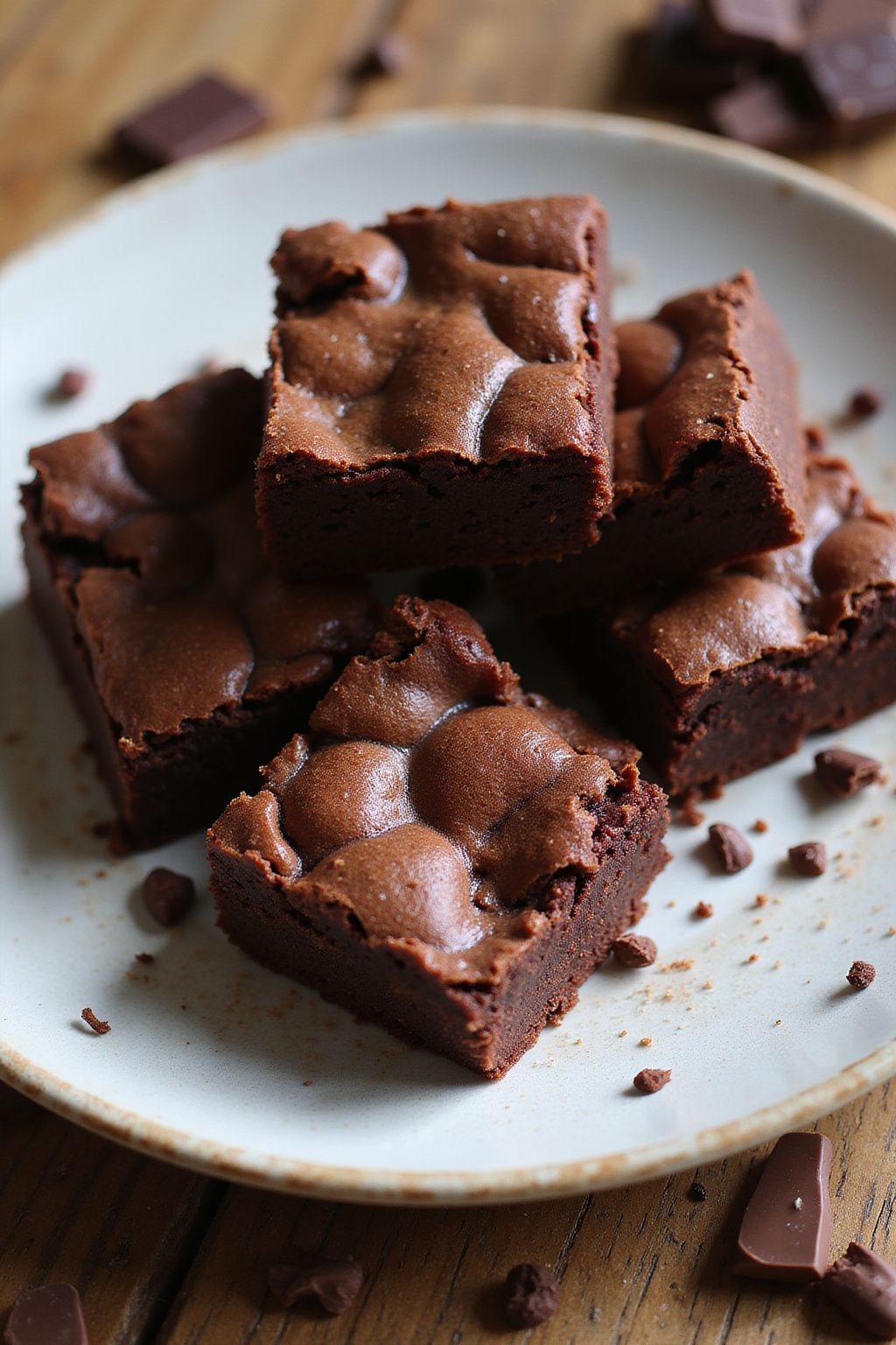 Rich Chocolate Fudge Brownies  