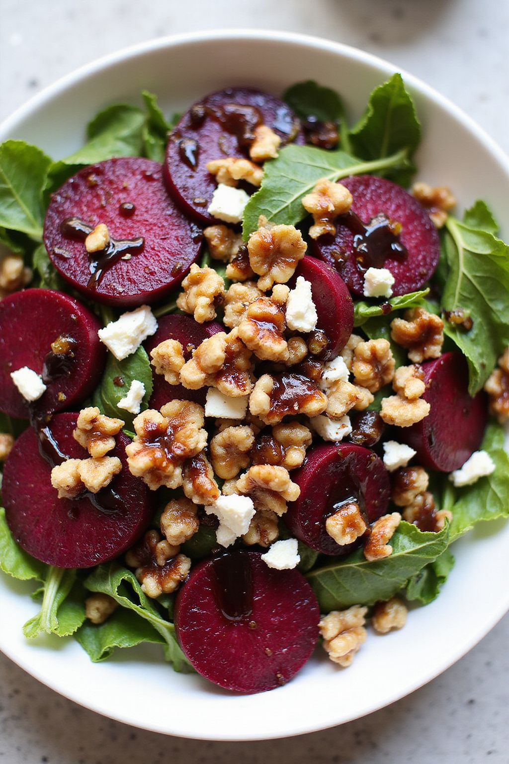 Roasted Beet and Walnut Salad  