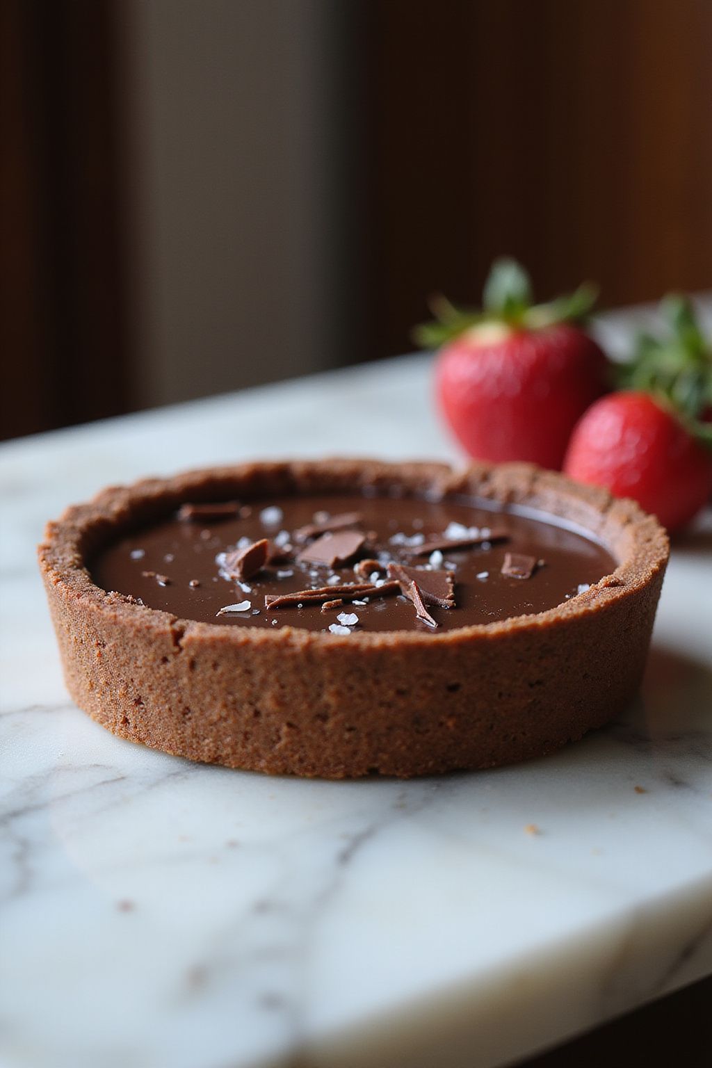 Silky Chocolate Ganache Tart  