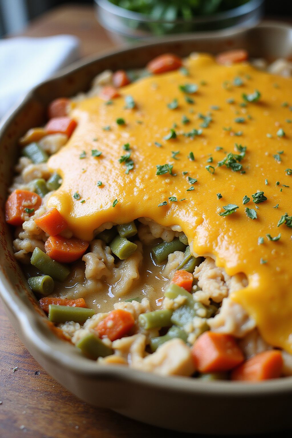 Spring Chicken and Wild Rice Casserole