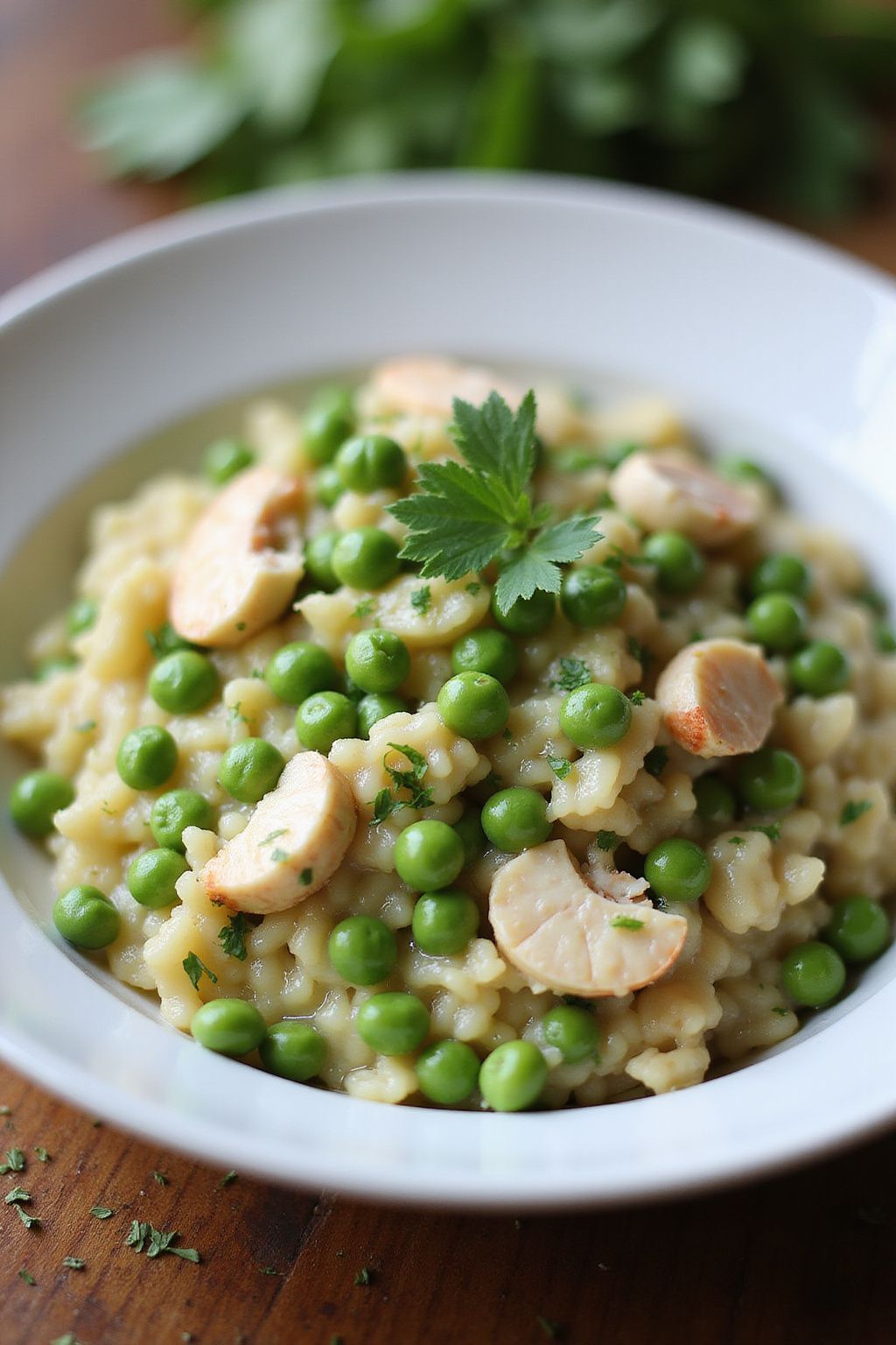 Spring Pea and Crab Risotto