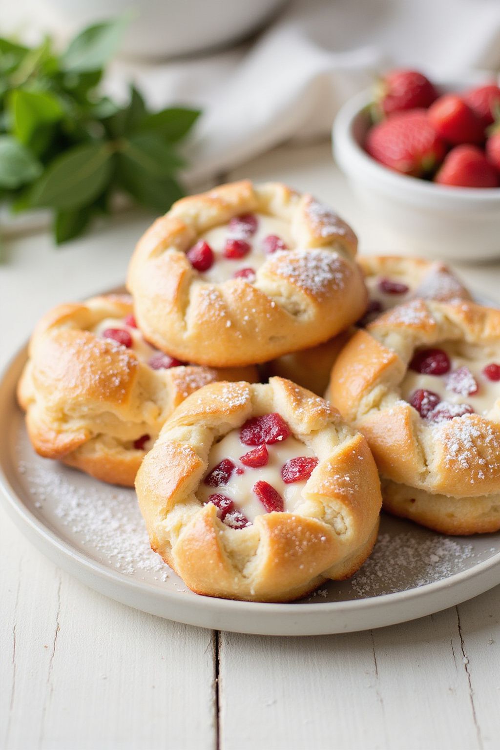 Strawberry Cream Cheese Danish